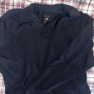 H&M Men's Black button down
